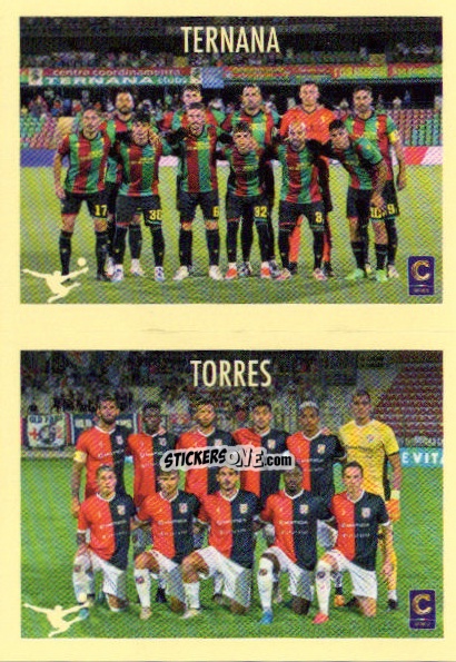 Cromo Squadra Ternana / Torres - Calciatori 2024-2025 n. 705 - Panini