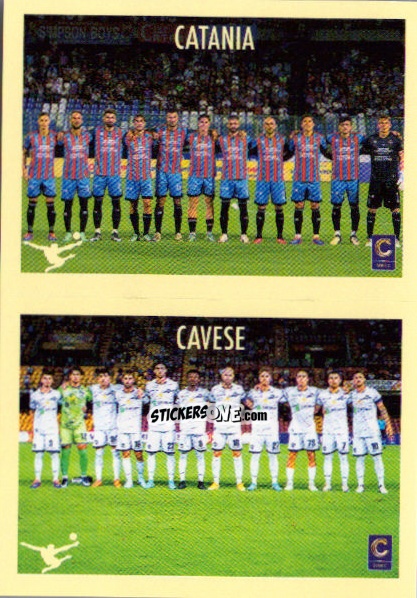 Cromo Squadra Catania / Cavese - Calciatori 2024-2025 n. 712 - Panini