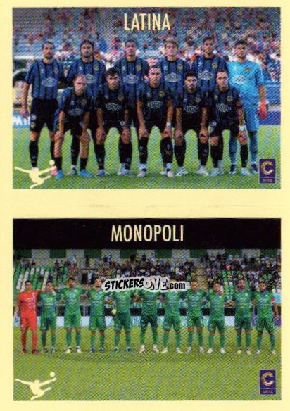 Cromo Squadra Latina / Monopoli - Calciatori 2024-2025 n. 717 - Panini