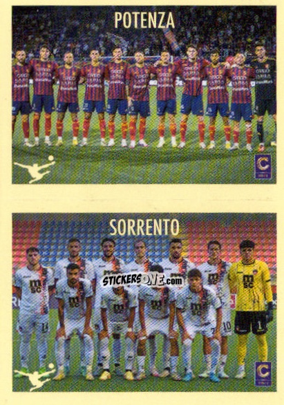 Cromo Squadra Potenza / Sorrento - Calciatori 2024-2025 n. 718 - Panini