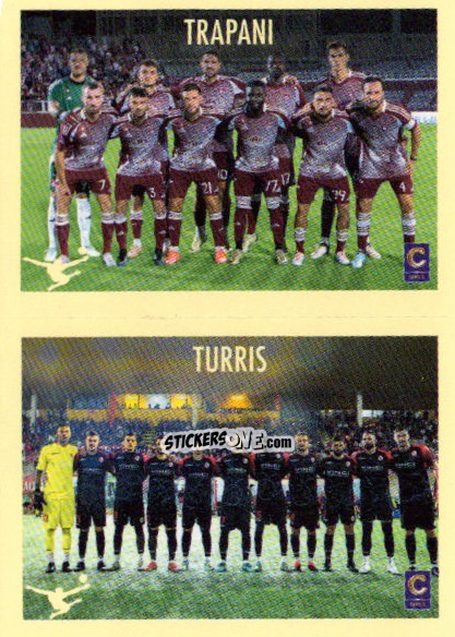 Cromo Squadra Trapani / Turris - Calciatori 2024-2025 n. 721 - Panini