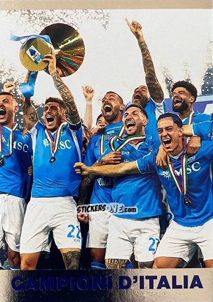 Figurina Napoli - Campioni D'Italia 2