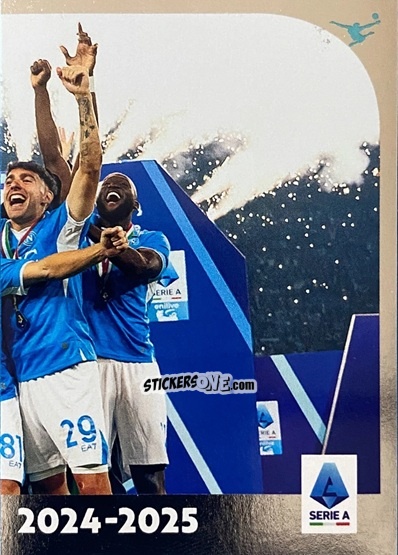Figurina Napoli - Campioni D'Italia 3