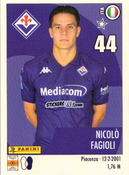 Figurina Nicolò Fagioli