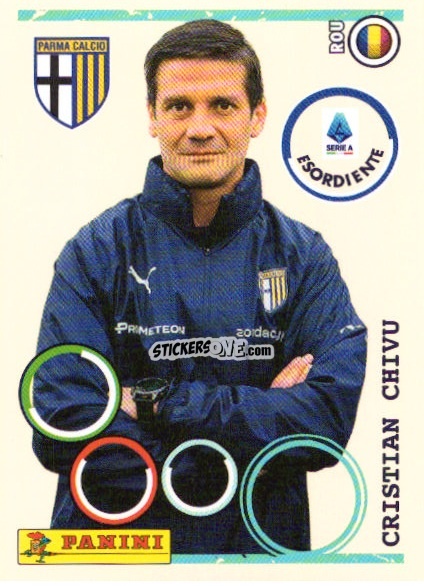 Figurina Cristian Chivu - Calciatori 2024-2025 n. U61 - Panini