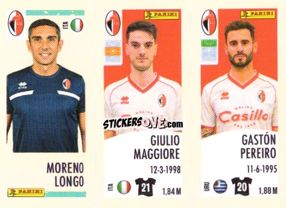 Cromo Moreno Longo/giulio Maggiore/gaston Pereiro - Calciatori 2024-2025 n. U81 - Panini