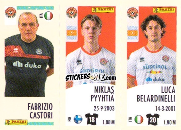 Figurina Fabrizio Castori/niklas Pyyhtia/luca Belardinelli