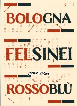 Cromo Slogan Bologna - Calciatori 2024-2025 n. SL2 - Panini