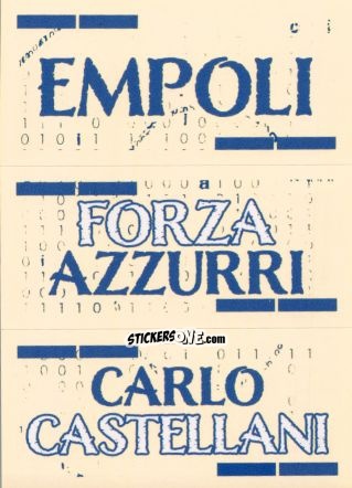 Figurina Slogan Empoli