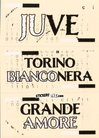 Cromo Slogan Juventus - Calciatori 2024-2025 n. SL10 - Panini