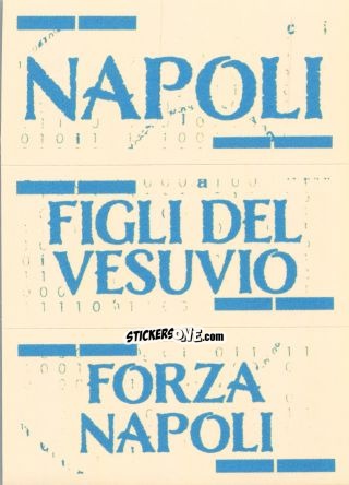 Cromo Slogan Napoli - Calciatori 2024-2025 n. SL15 - Panini