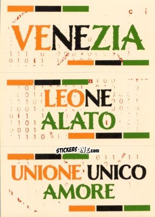 Figurina Slogan Venezia