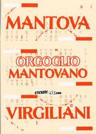 Figurina Slogan Mantova