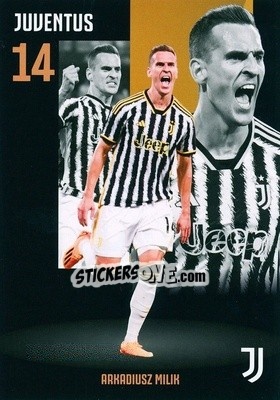 Figurina Arkadiusz Milik - Juventus 2023-2024
 n. 2 - DAKA