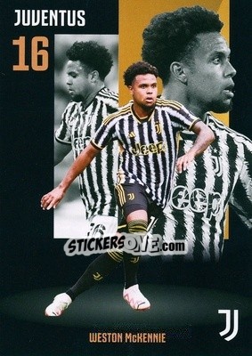 Cromo Weston McKennie - Juventus 2023-2024
 n. 15 - DAKA