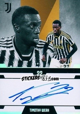 Cromo Timothy Weah - Juventus 2023-2024
 n. AU7-12 - DAKA