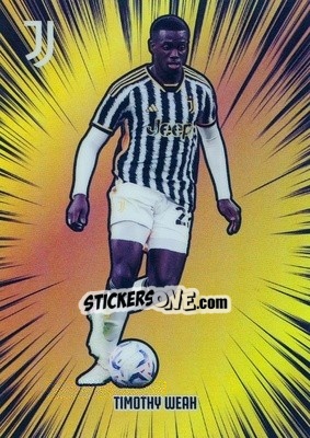 Cromo Timothy Weah - Juventus 2023-2024
 n. SP-10g - DAKA