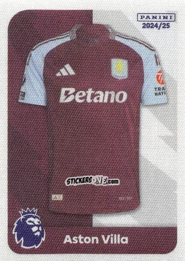 Cromo Shirts Aston Villa - English Premier League 2024-2025
 n. 5 - Panini