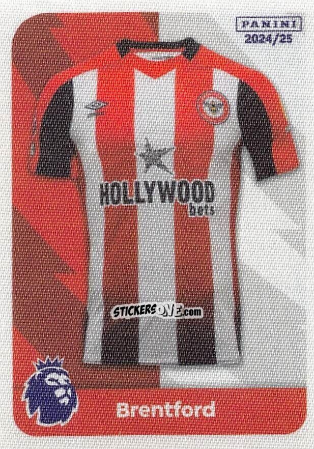 Cromo Shirts Brentford - English Premier League 2024-2025
 n. 6 - Panini