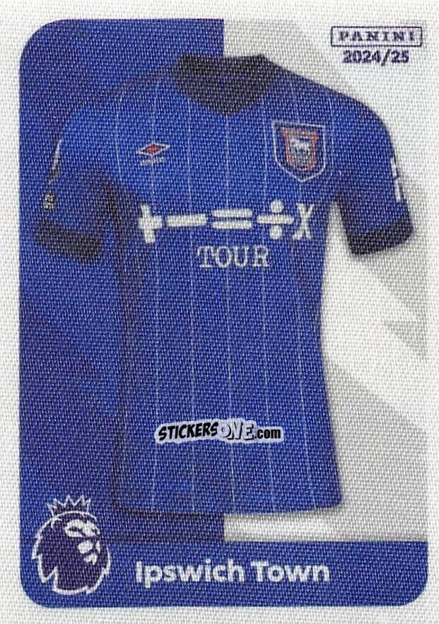 Cromo Shirts Ipswich Town - English Premier League 2024-2025
 n. 12 - Panini