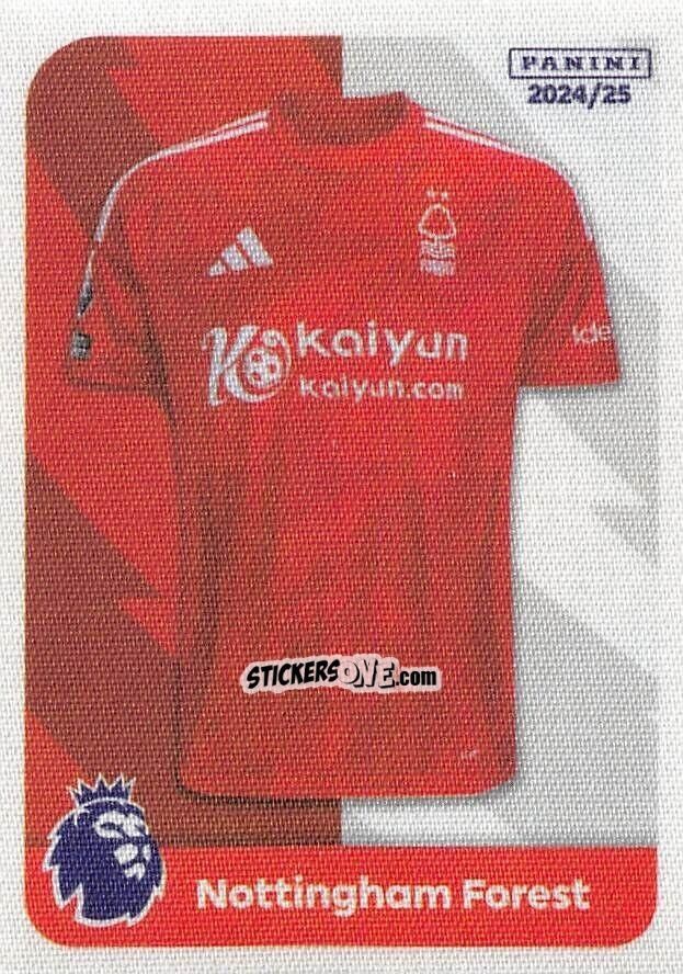Cromo Shirts Nottingham Forest - English Premier League 2024-2025
 n. 18 - Panini
