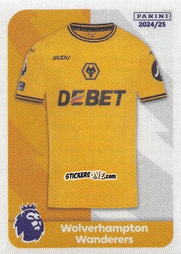 Cromo Shirts Wolverhampton Wanderers - English Premier League 2024-2025
 n. 22 - Panini