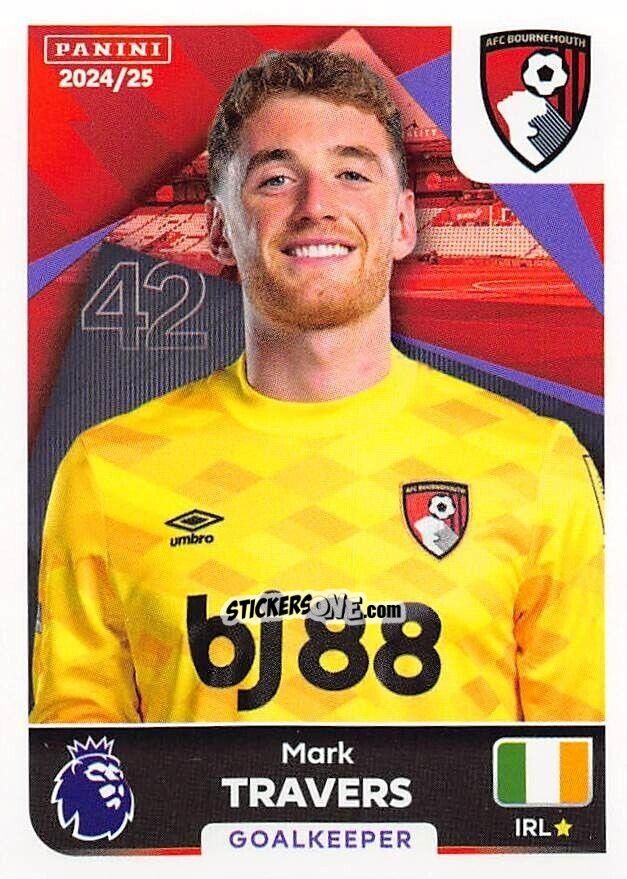 Sticker Mark Travers - English Premier League 2024-2025
 n. 25 - Panini