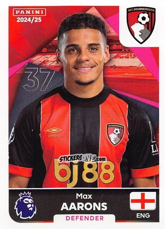 Sticker Max Aarons - English Premier League 2024-2025
 n. 33 - Panini