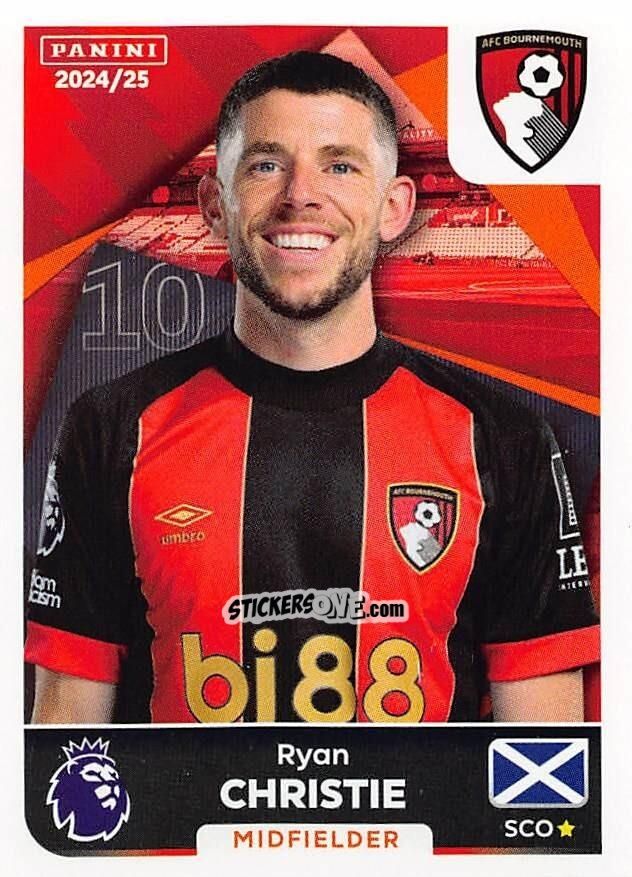 Cromo Ryan Christie - English Premier League 2024-2025
 n. 37 - Panini