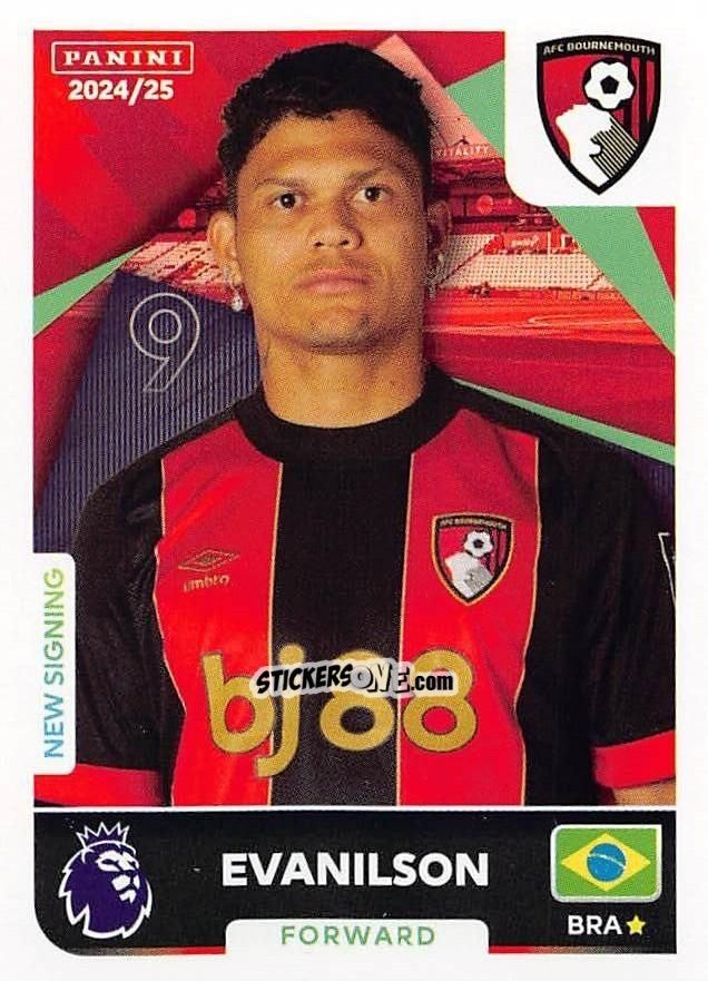 Cromo Evanilson - English Premier League 2024-2025
 n. 47 - Panini