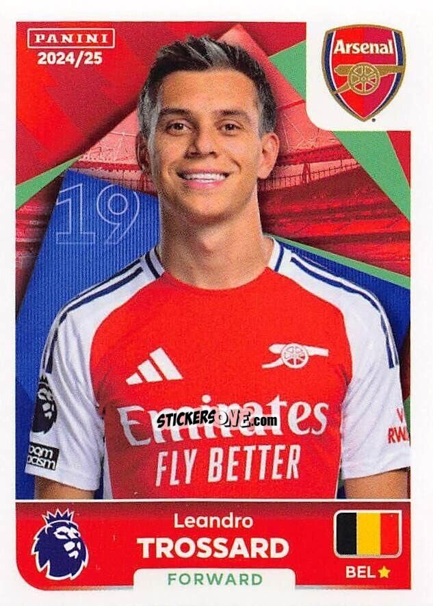 Sticker Leandro Trossard - English Premier League 2024-2025
 n. 73 - Panini