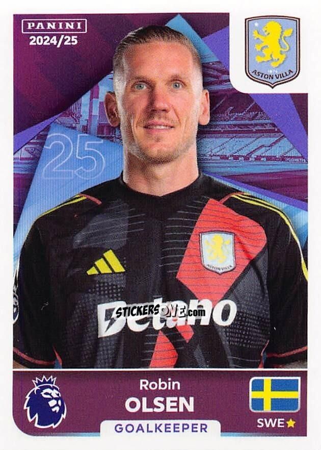 Sticker Robin Olsen - English Premier League 2024-2025
 n. 83 - Panini