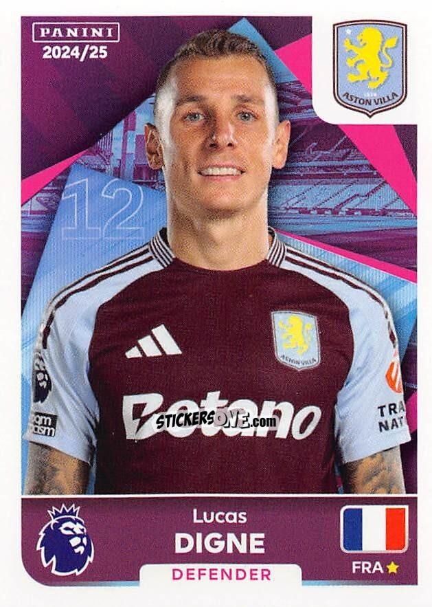 Cromo Lucas Digne - English Premier League 2024-2025
 n. 84 - Panini