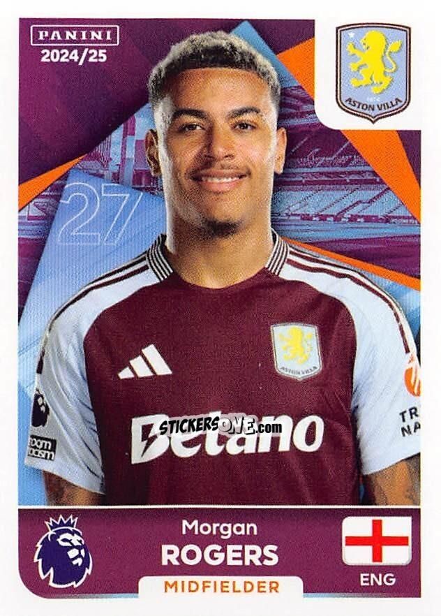 Sticker Morgan Rogers - English Premier League 2024-2025
 n. 105 - Panini