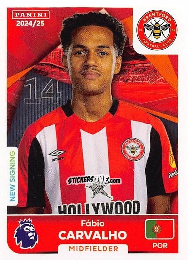 Cromo Fábio Carvalho - English Premier League 2024-2025
 n. 124 - Panini