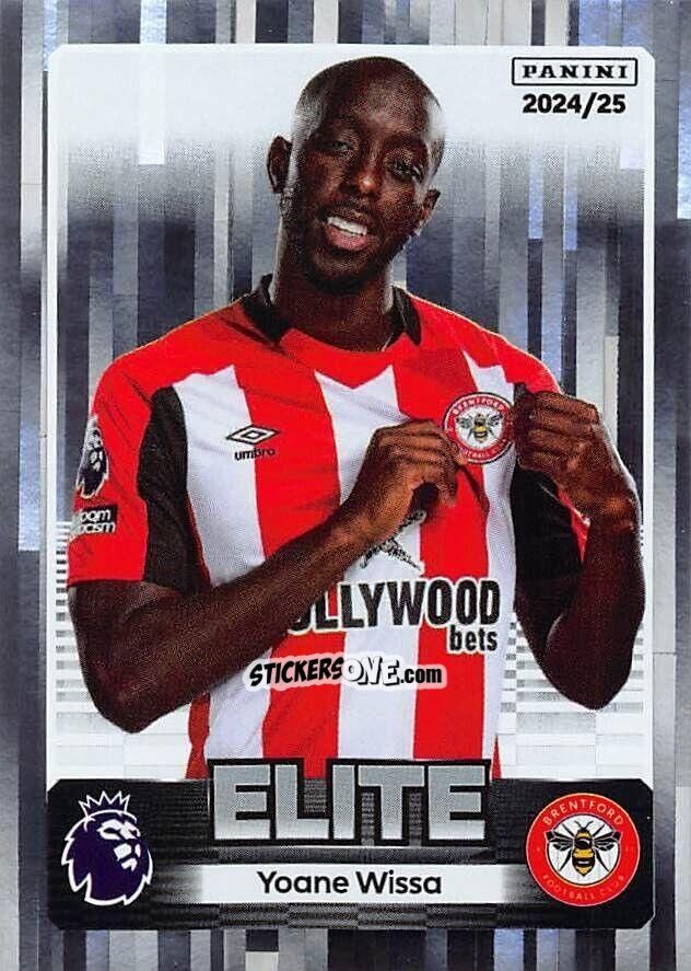 Sticker Yoane Wissa (Elite) - English Premier League 2024-2025
 n. 133 - Panini