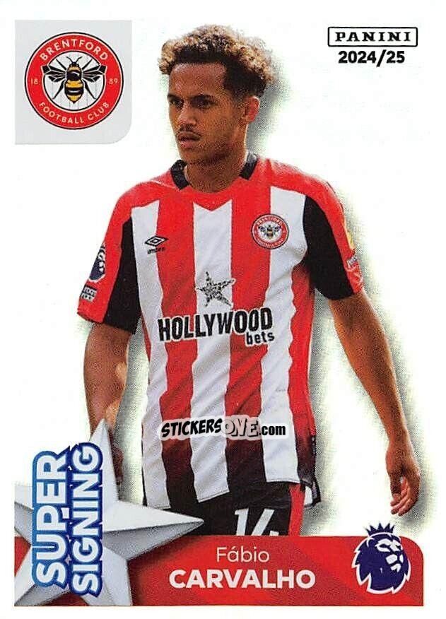 Cromo Fábio Carvalho (Super Signing) - English Premier League 2024-2025
 n. 138 - Panini