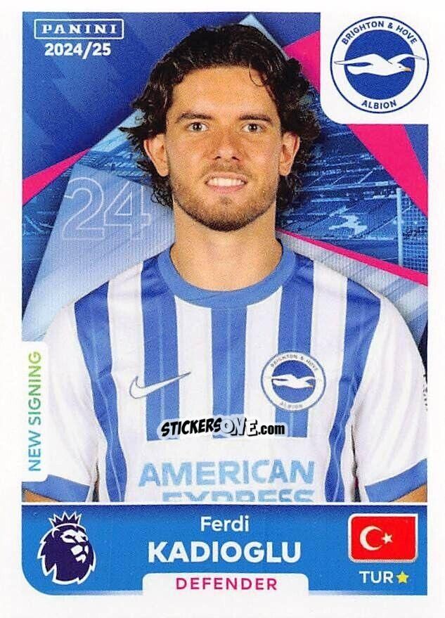 Figurina Ferdi Kadioglu - English Premier League 2024-2025
 n. 146 - Panini