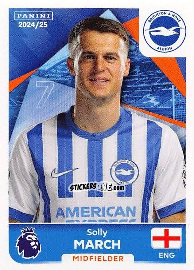 Cromo Solly March - English Premier League 2024-2025
 n. 149 - Panini