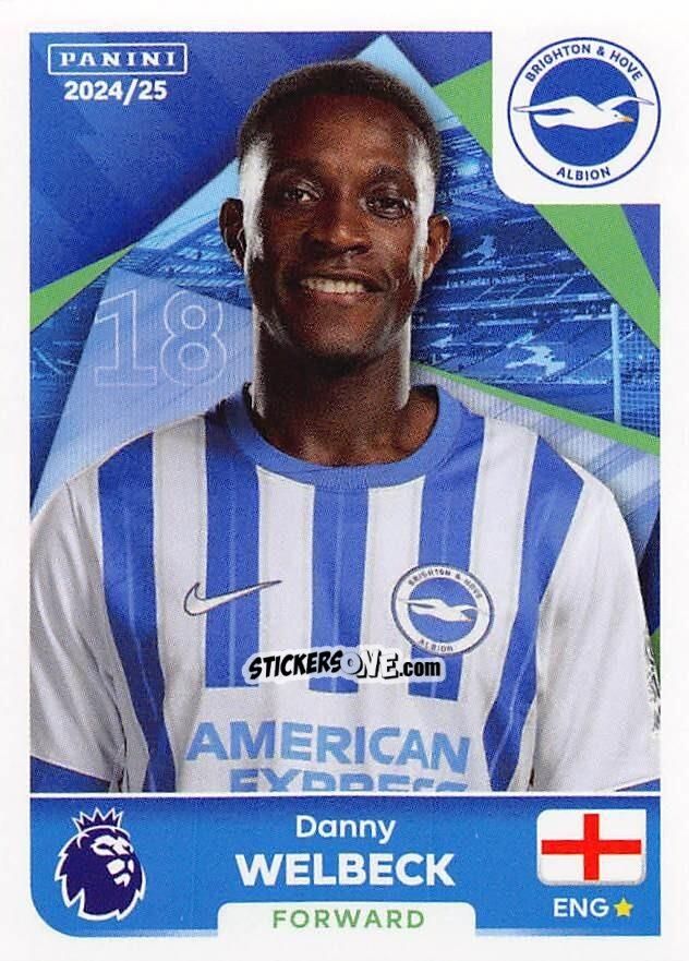 Sticker Danny Welbeck - English Premier League 2024-2025
 n. 160 - Panini