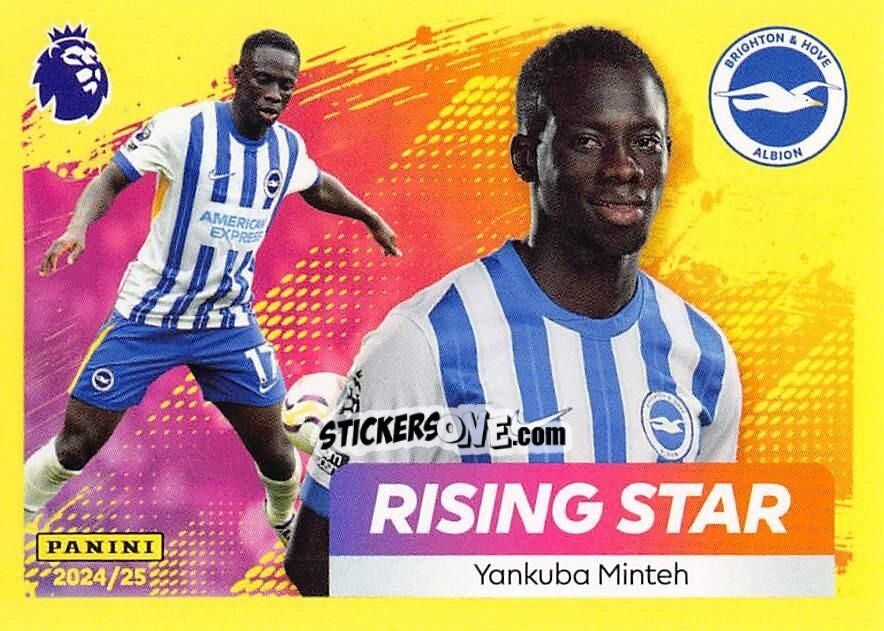 Cromo Yankuba Minteh (Rising Star) - English Premier League 2024-2025
 n. 161 - Panini
