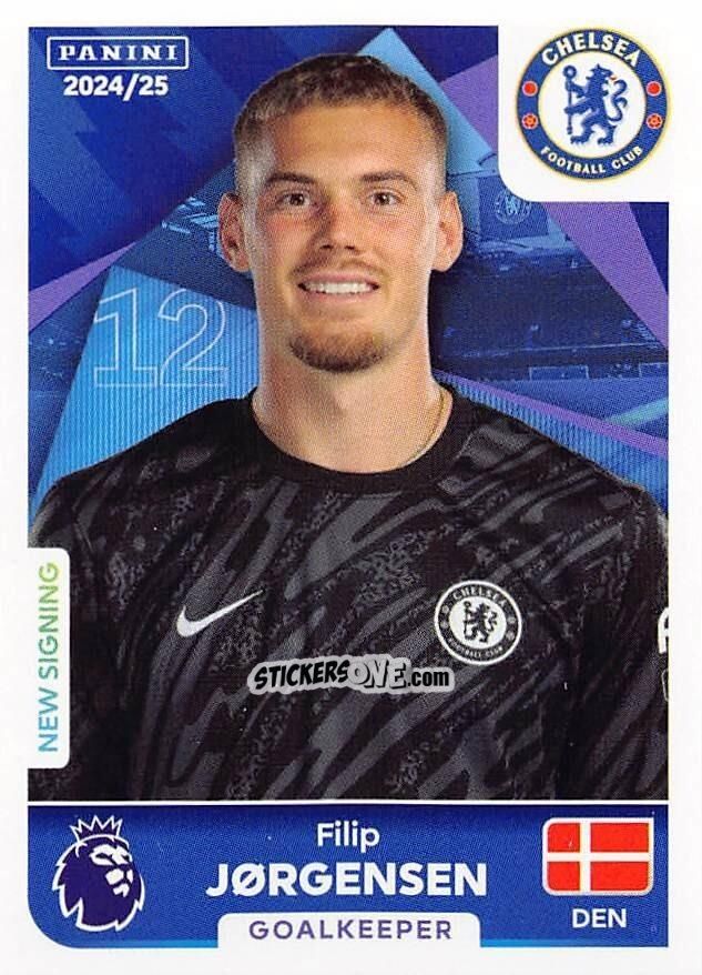 Sticker Filip Jörgensen - English Premier League 2024-2025
 n. 170 - Panini