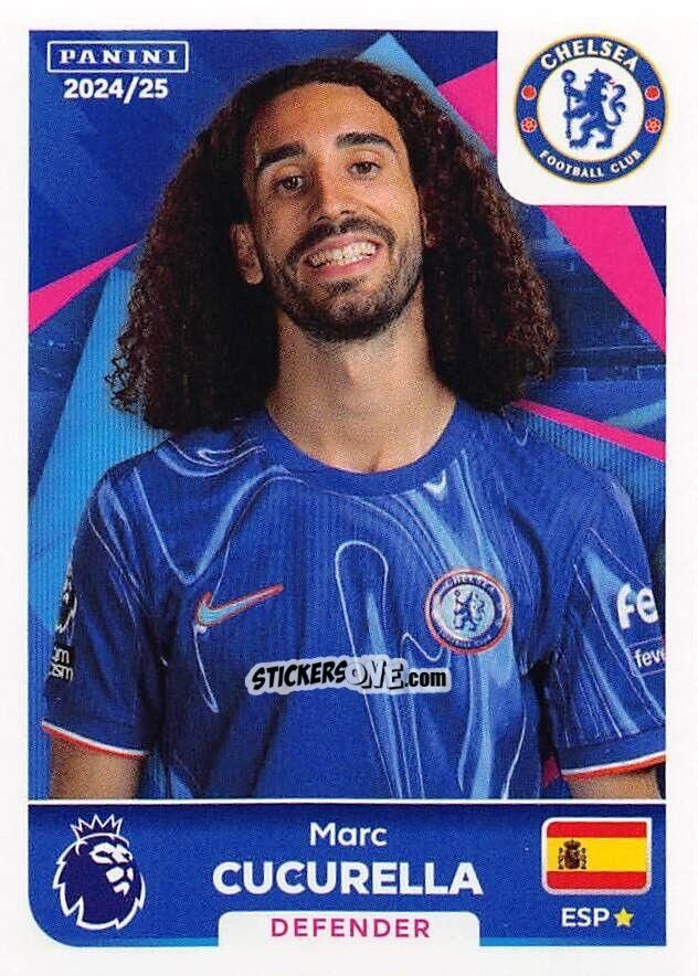 Figurina Marc Cucurella - English Premier League 2024-2025
 n. 175 - Panini