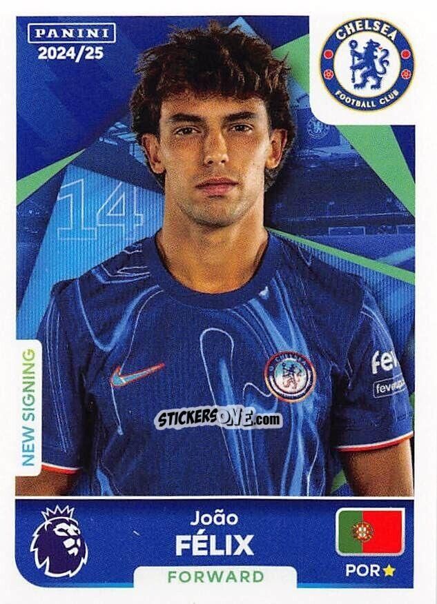 Sticker João Félix - English Premier League 2024-2025
 n. 186 - Panini