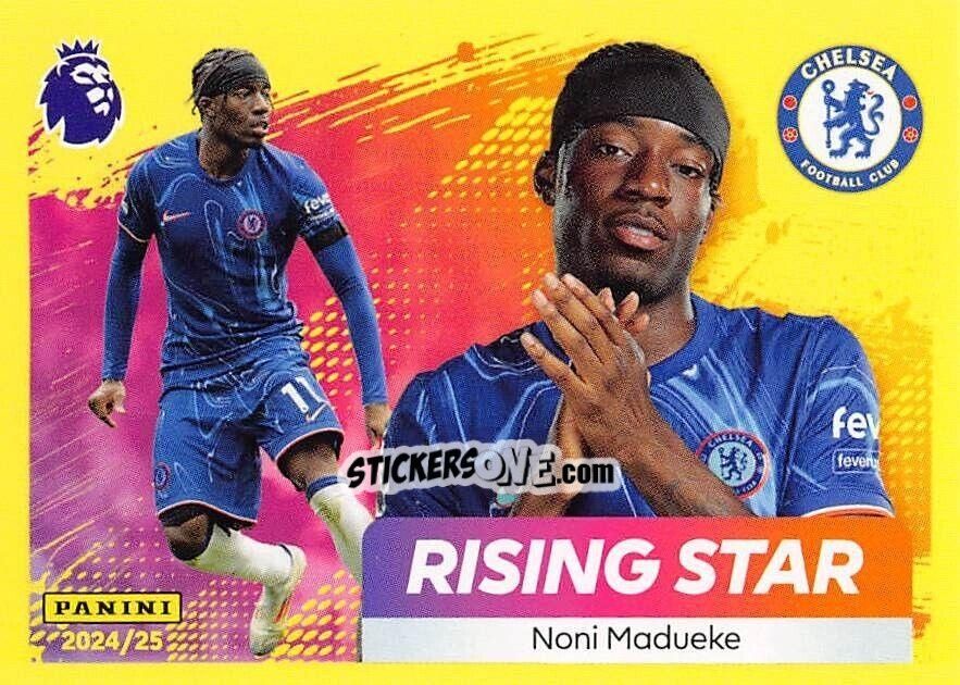 Sticker Noni Madueke (Rising Star) - English Premier League 2024-2025
 n. 190 - Panini