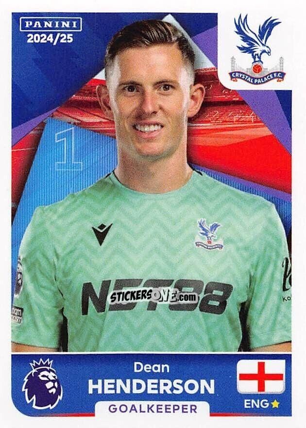 Figurina Dean Henderson - English Premier League 2024-2025
 n. 198 - Panini