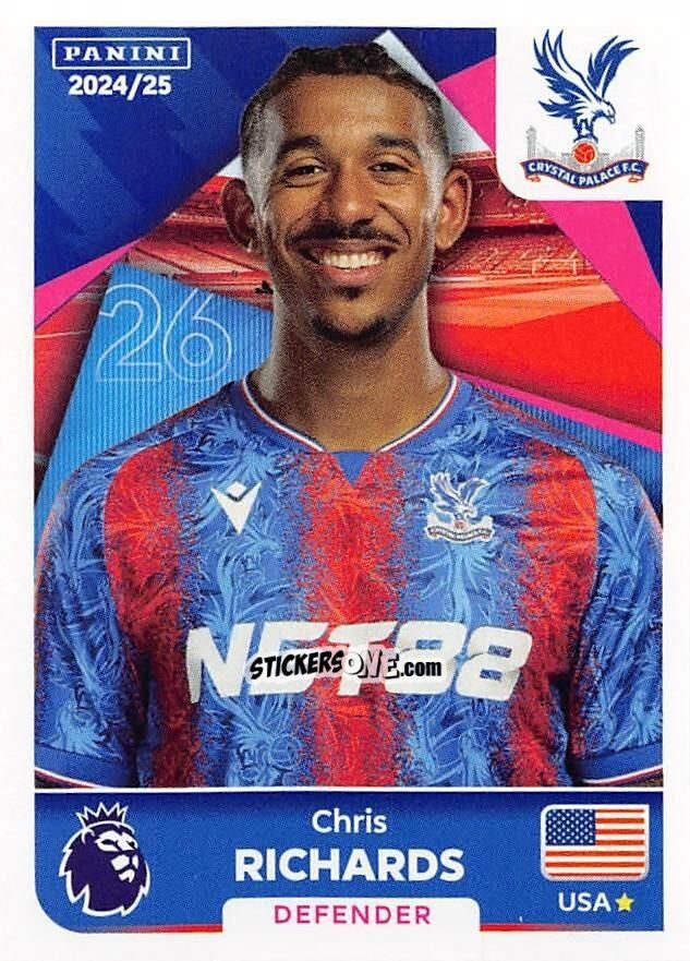 Sticker Chris Richards - English Premier League 2024-2025
 n. 207 - Panini