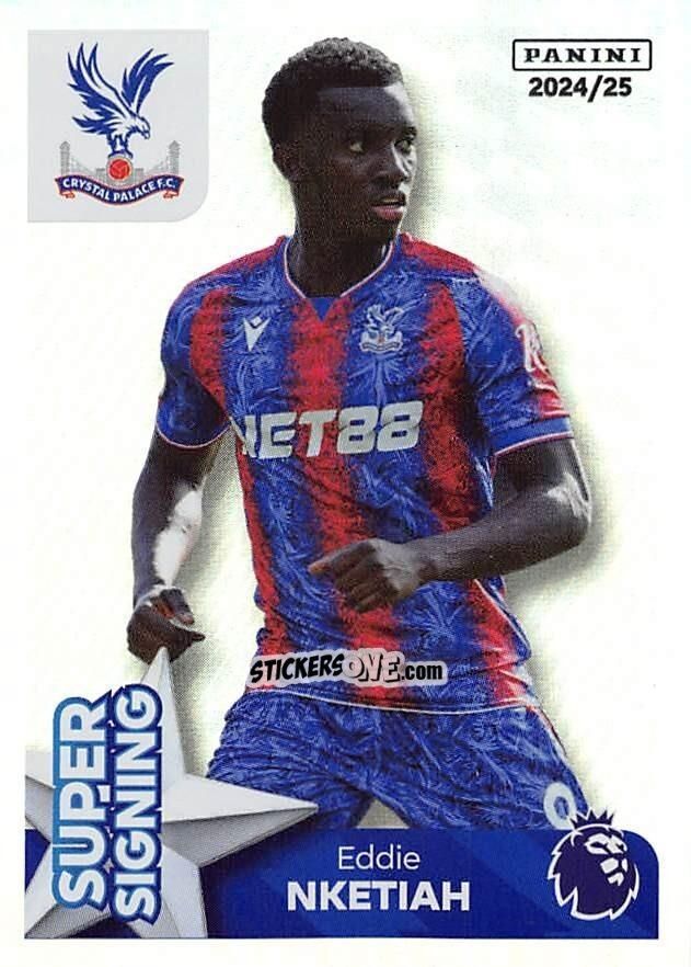 Figurina Eddie Nketiah (Super Signing) - English Premier League 2024-2025
 n. 225 - Panini