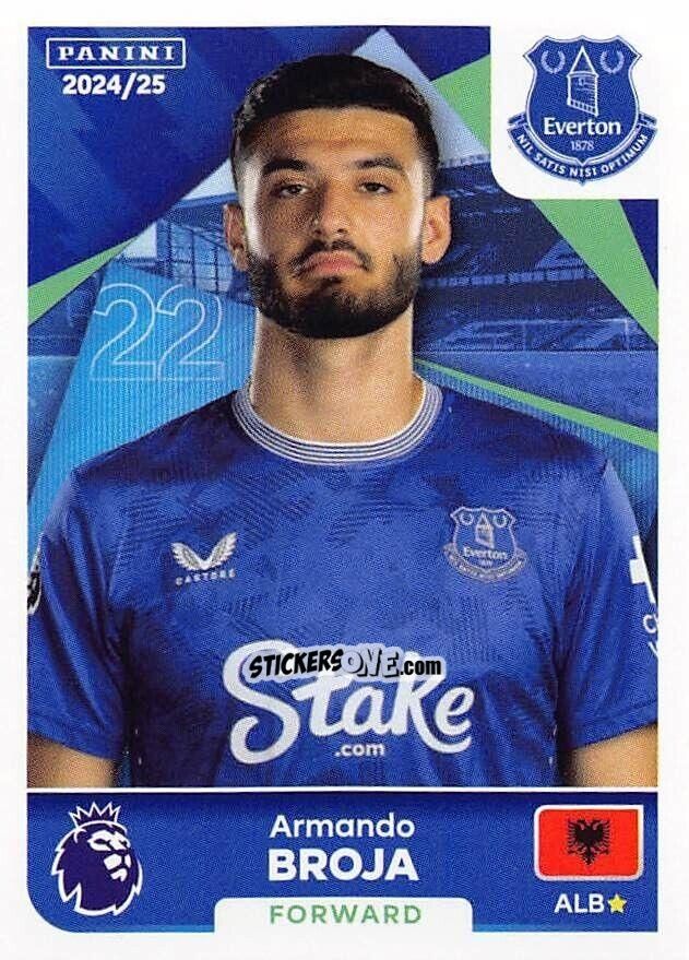 Sticker Armando Broja - English Premier League 2024-2025
 n. 247 - Panini