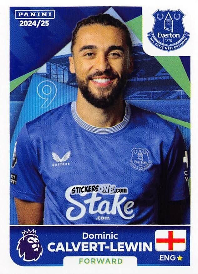 Figurina Dominic Calvert-Lewin - English Premier League 2024-2025
 n. 250 - Panini